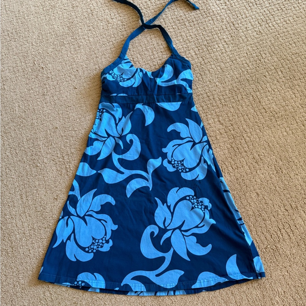Patagonia Blue Graphic dress